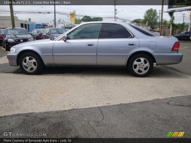 Crystal Blue Metallic / Black 1998 Acura TL 3.2