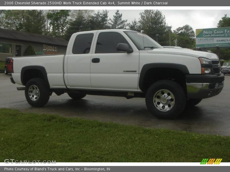 Summit White / Dark Charcoal 2006 Chevrolet Silverado 2500HD Work Truck Extended Cab 4x4