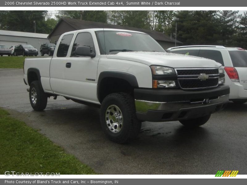 Summit White / Dark Charcoal 2006 Chevrolet Silverado 2500HD Work Truck Extended Cab 4x4