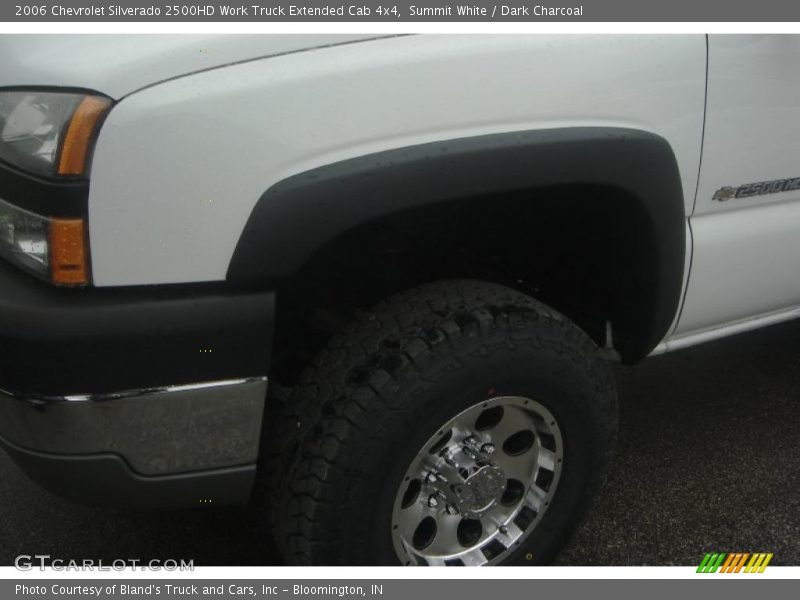 Summit White / Dark Charcoal 2006 Chevrolet Silverado 2500HD Work Truck Extended Cab 4x4