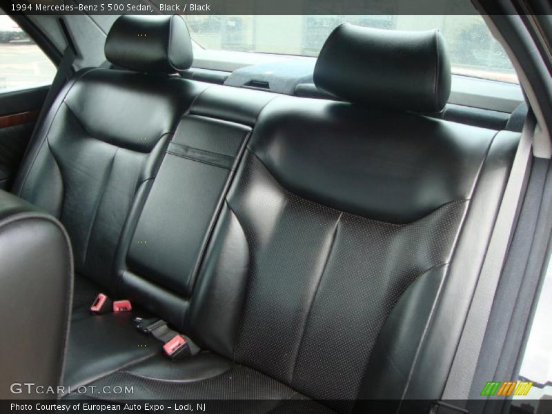 Black / Black 1994 Mercedes-Benz S 500 Sedan