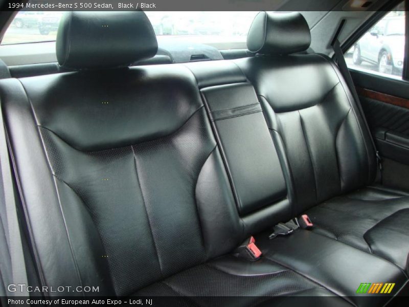 Black / Black 1994 Mercedes-Benz S 500 Sedan