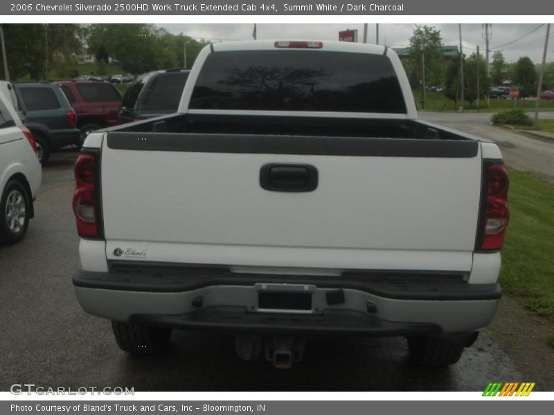 Summit White / Dark Charcoal 2006 Chevrolet Silverado 2500HD Work Truck Extended Cab 4x4