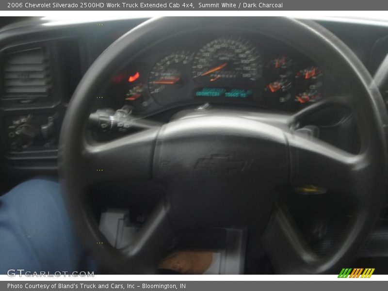 Summit White / Dark Charcoal 2006 Chevrolet Silverado 2500HD Work Truck Extended Cab 4x4