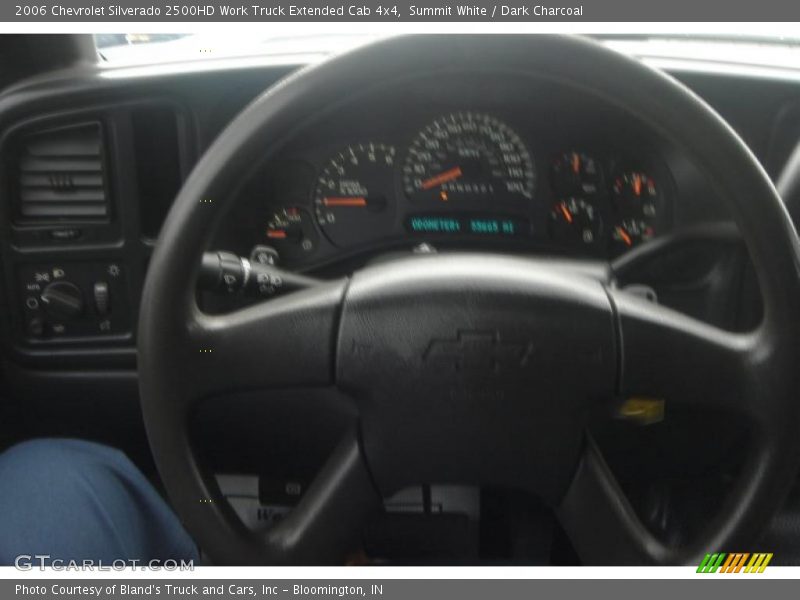 Summit White / Dark Charcoal 2006 Chevrolet Silverado 2500HD Work Truck Extended Cab 4x4
