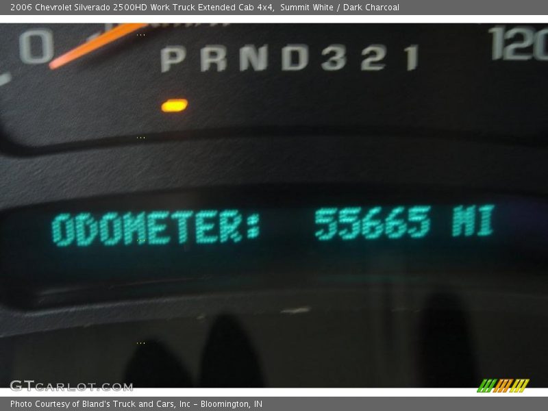 Summit White / Dark Charcoal 2006 Chevrolet Silverado 2500HD Work Truck Extended Cab 4x4