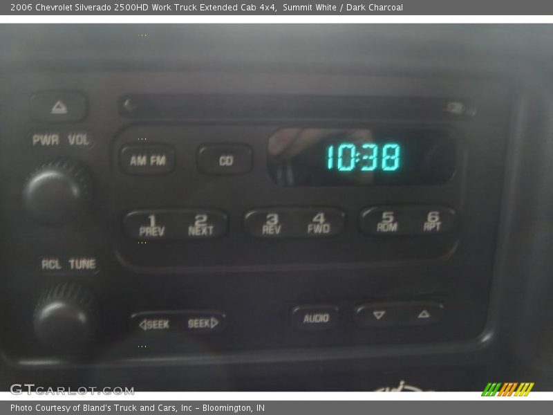 Summit White / Dark Charcoal 2006 Chevrolet Silverado 2500HD Work Truck Extended Cab 4x4