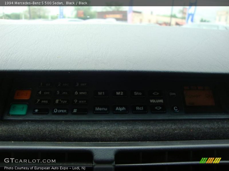 Black / Black 1994 Mercedes-Benz S 500 Sedan