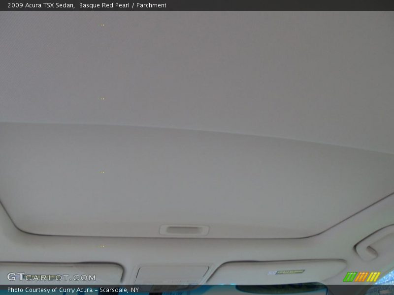 Basque Red Pearl / Parchment 2009 Acura TSX Sedan