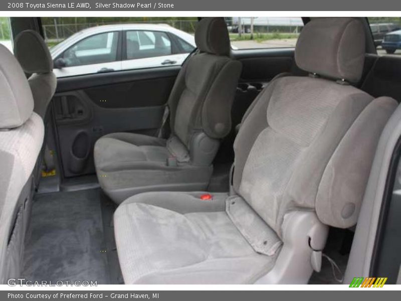  2008 Sienna LE AWD Stone Interior