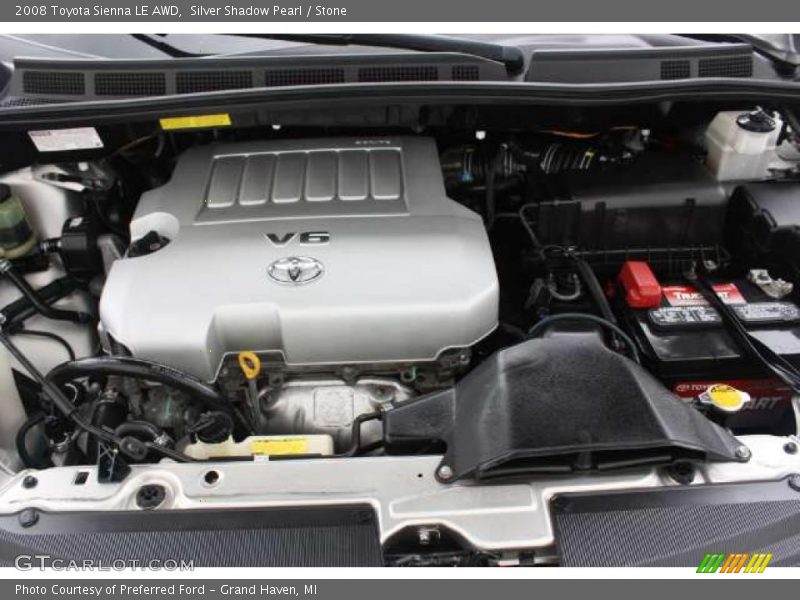  2008 Sienna LE AWD Engine - 3.5 Liter DOHC 24-Valve VVT-i V6