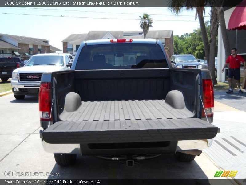 Stealth Gray Metallic / Dark Titanium 2008 GMC Sierra 1500 SL Crew Cab