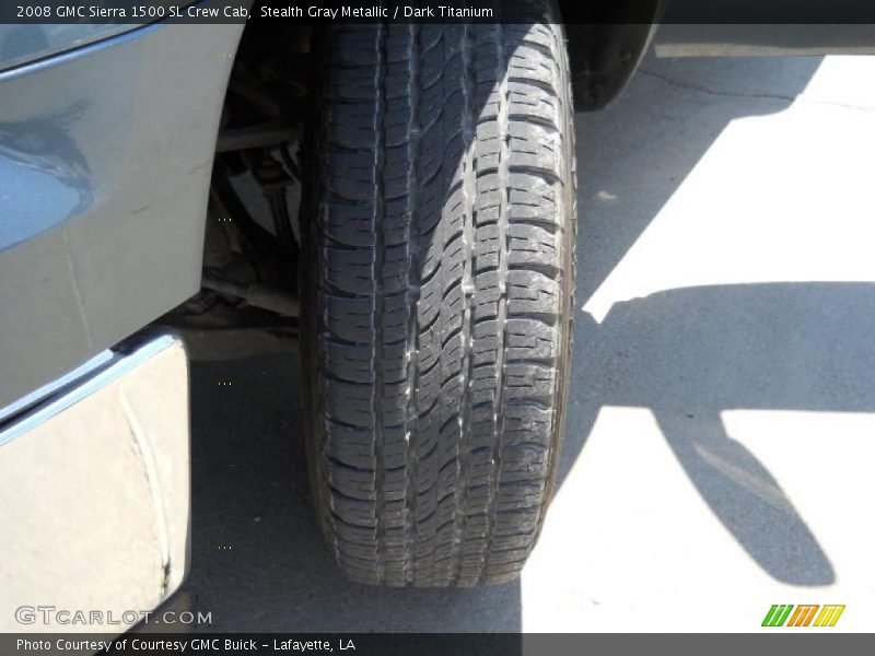 Stealth Gray Metallic / Dark Titanium 2008 GMC Sierra 1500 SL Crew Cab