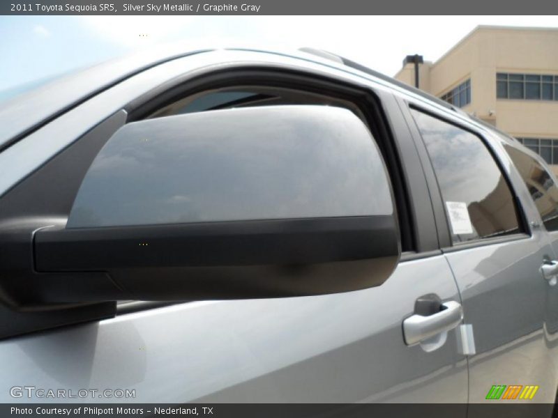 Silver Sky Metallic / Graphite Gray 2011 Toyota Sequoia SR5
