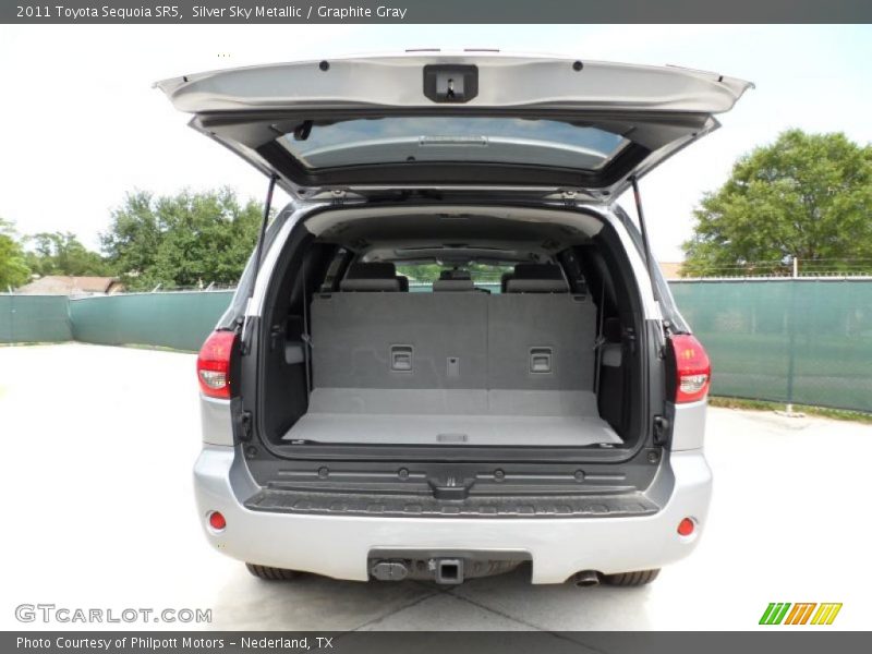 Silver Sky Metallic / Graphite Gray 2011 Toyota Sequoia SR5