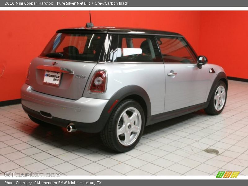 Pure Silver Metallic / Grey/Carbon Black 2010 Mini Cooper Hardtop