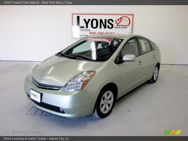 Silver Pine Mica / Gray 2008 Toyota Prius Hybrid
