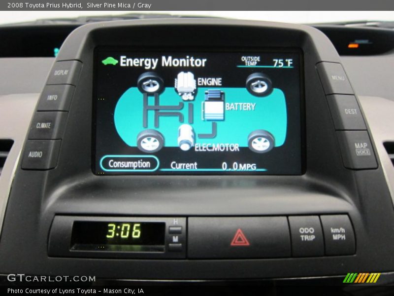 Silver Pine Mica / Gray 2008 Toyota Prius Hybrid