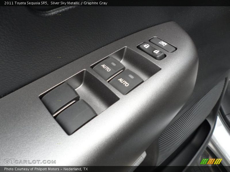 Silver Sky Metallic / Graphite Gray 2011 Toyota Sequoia SR5
