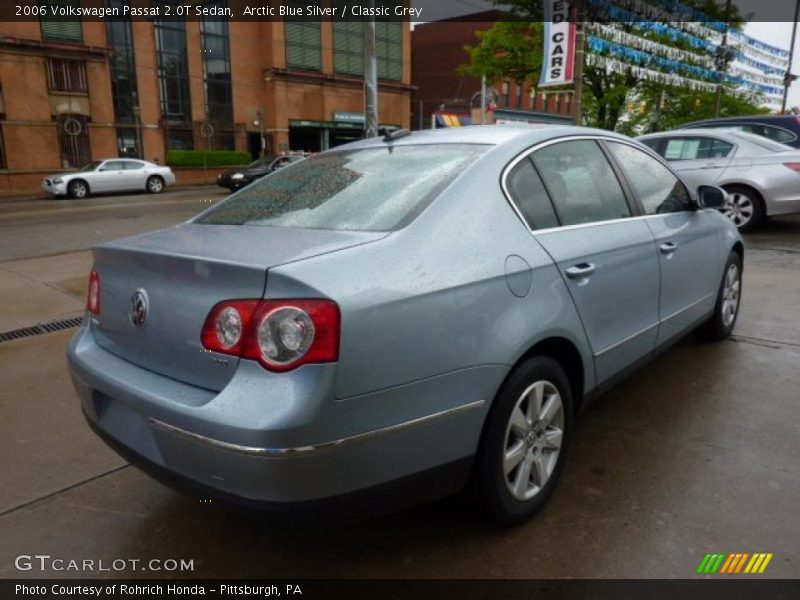 Arctic Blue Silver / Classic Grey 2006 Volkswagen Passat 2.0T Sedan
