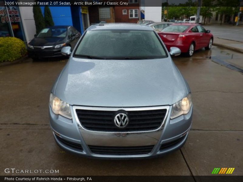 Arctic Blue Silver / Classic Grey 2006 Volkswagen Passat 2.0T Sedan
