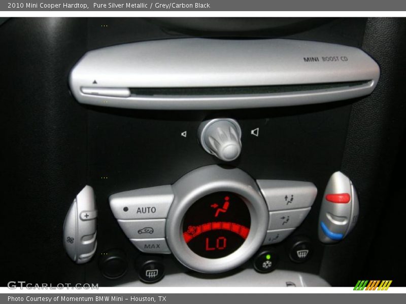 Pure Silver Metallic / Grey/Carbon Black 2010 Mini Cooper Hardtop