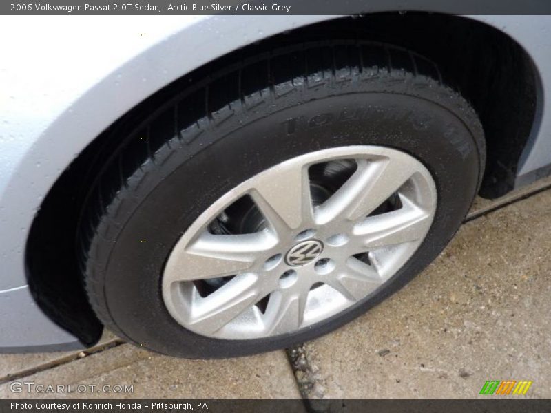 Arctic Blue Silver / Classic Grey 2006 Volkswagen Passat 2.0T Sedan