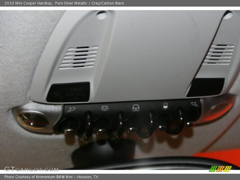 Pure Silver Metallic / Grey/Carbon Black 2010 Mini Cooper Hardtop