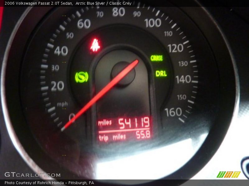 Arctic Blue Silver / Classic Grey 2006 Volkswagen Passat 2.0T Sedan