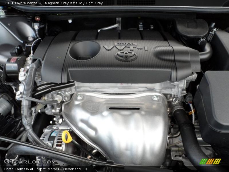 Magnetic Gray Metallic / Light Gray 2011 Toyota Venza I4