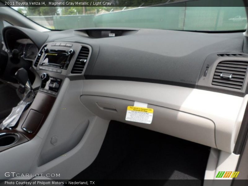Magnetic Gray Metallic / Light Gray 2011 Toyota Venza I4