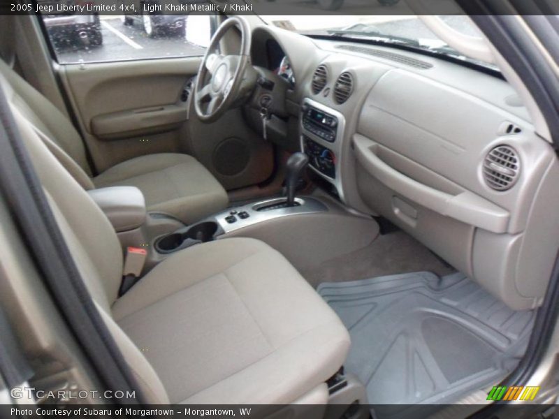 Light Khaki Metallic / Khaki 2005 Jeep Liberty Limited 4x4