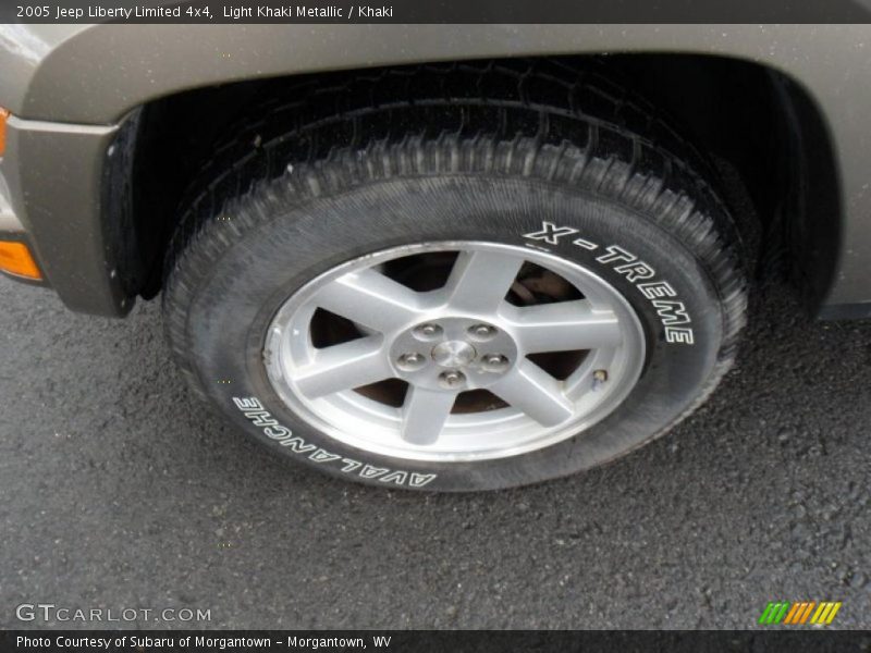 Light Khaki Metallic / Khaki 2005 Jeep Liberty Limited 4x4