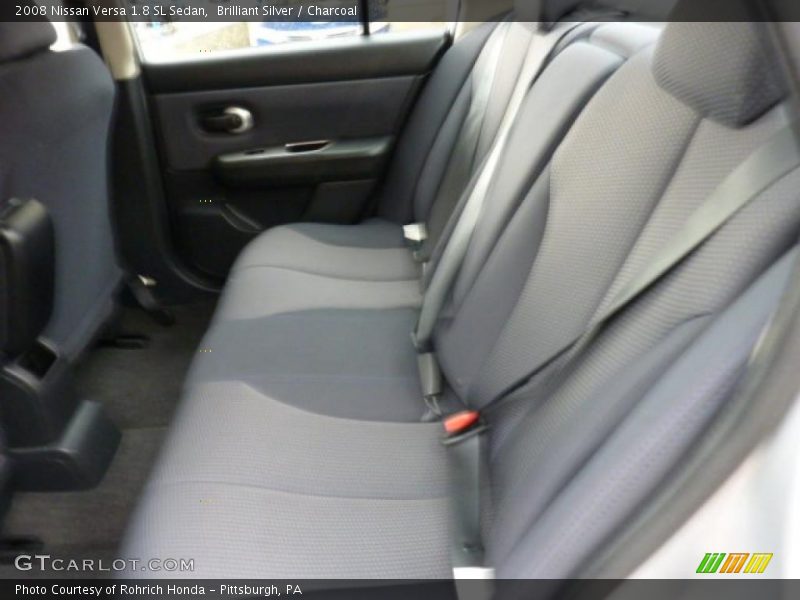 Brilliant Silver / Charcoal 2008 Nissan Versa 1.8 SL Sedan
