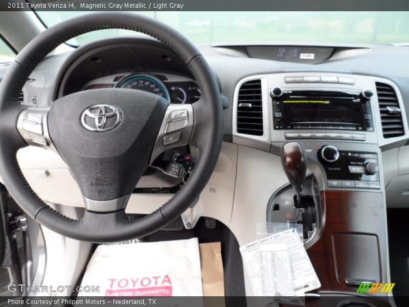 Magnetic Gray Metallic / Light Gray 2011 Toyota Venza I4