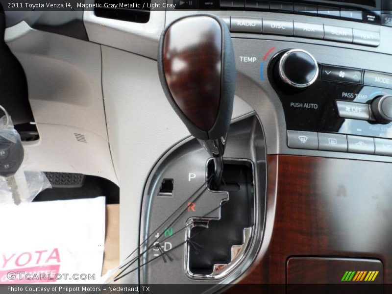 Magnetic Gray Metallic / Light Gray 2011 Toyota Venza I4