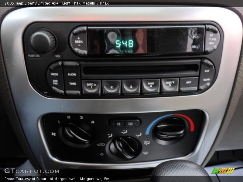 Light Khaki Metallic / Khaki 2005 Jeep Liberty Limited 4x4