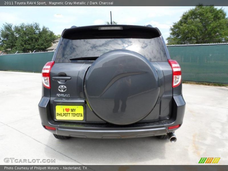 Magnetic Gray Metallic / Dark Charcoal 2011 Toyota RAV4 Sport
