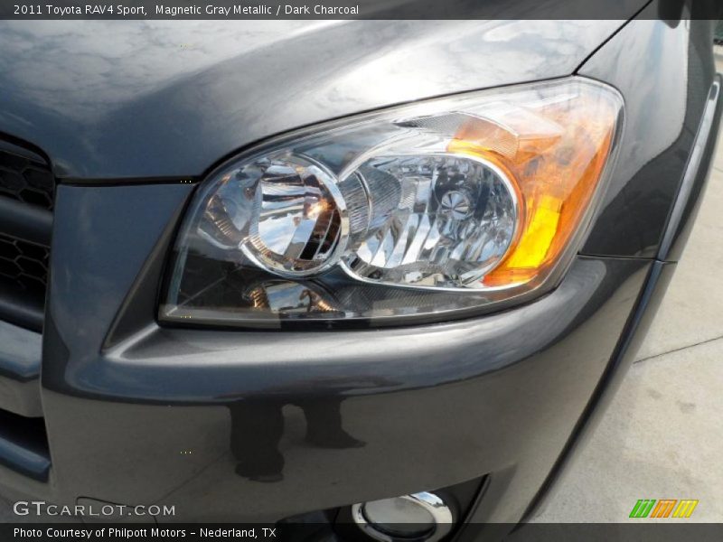 Magnetic Gray Metallic / Dark Charcoal 2011 Toyota RAV4 Sport