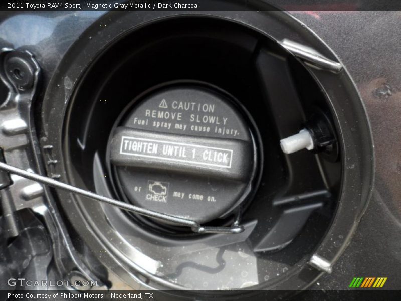 Magnetic Gray Metallic / Dark Charcoal 2011 Toyota RAV4 Sport