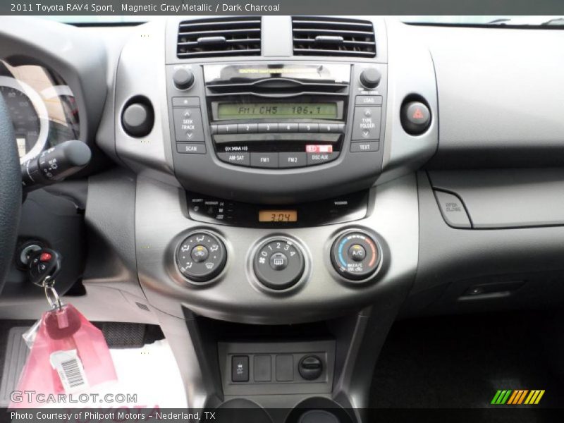 Magnetic Gray Metallic / Dark Charcoal 2011 Toyota RAV4 Sport