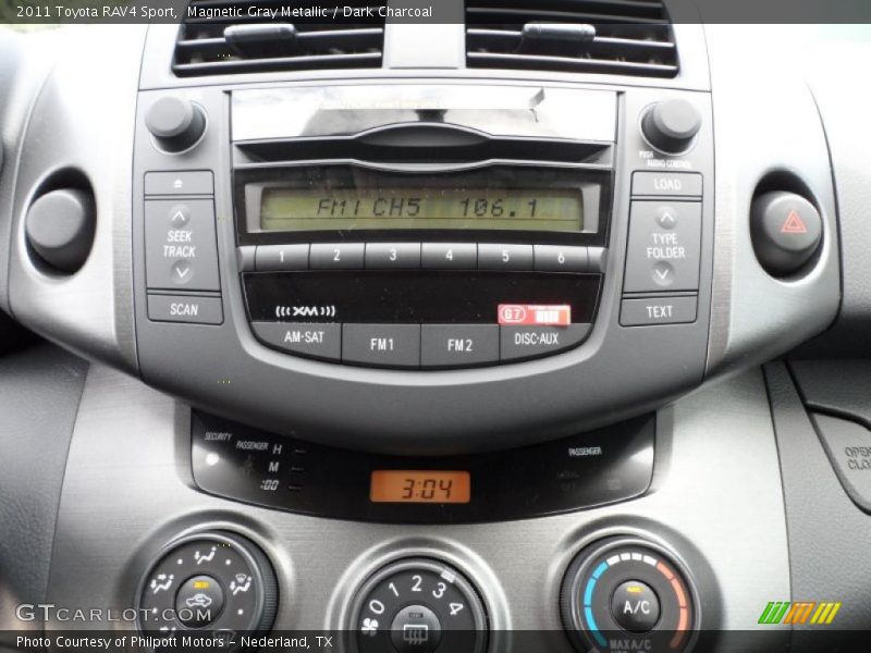 Magnetic Gray Metallic / Dark Charcoal 2011 Toyota RAV4 Sport