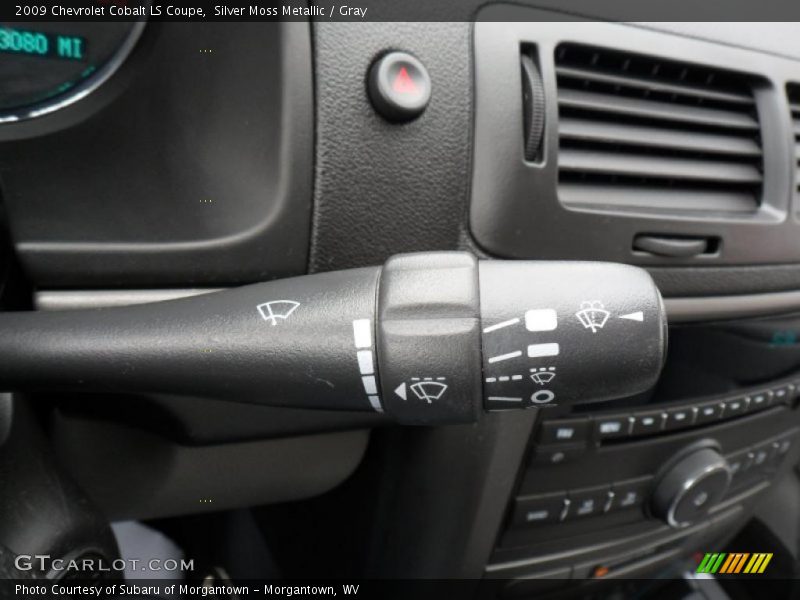 Silver Moss Metallic / Gray 2009 Chevrolet Cobalt LS Coupe