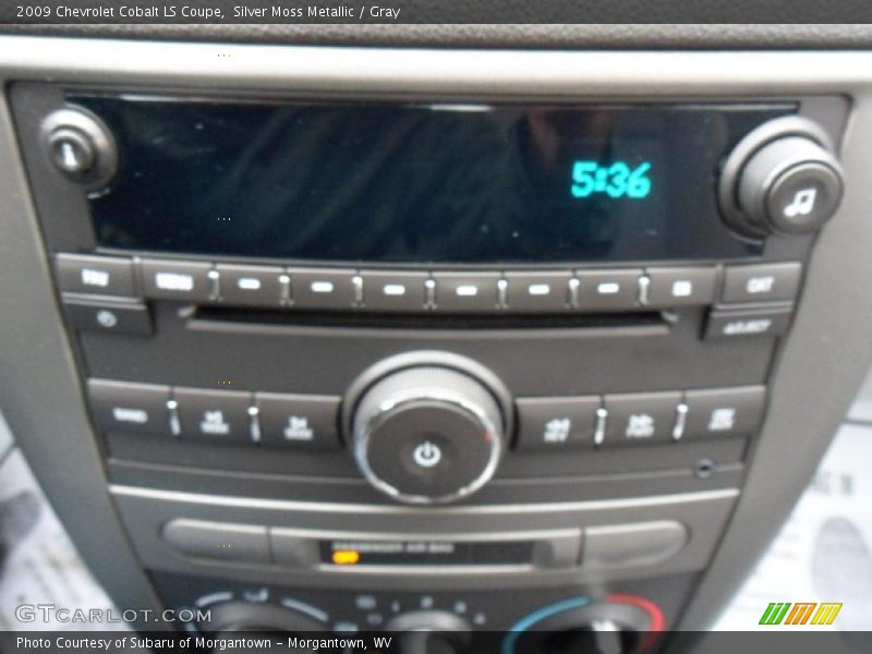 Silver Moss Metallic / Gray 2009 Chevrolet Cobalt LS Coupe