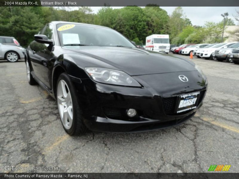 Brilliant Black / Black 2004 Mazda RX-8