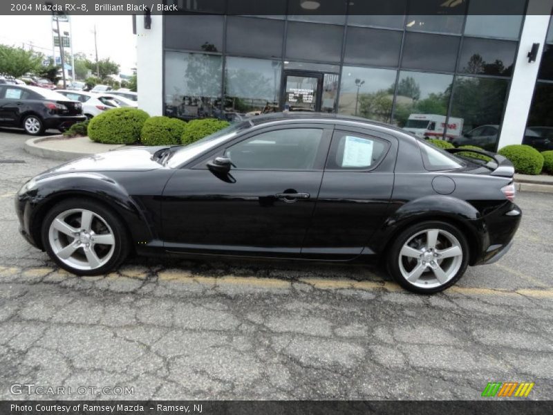 Brilliant Black / Black 2004 Mazda RX-8