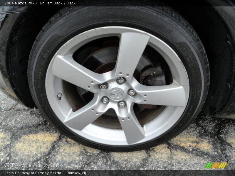 Brilliant Black / Black 2004 Mazda RX-8