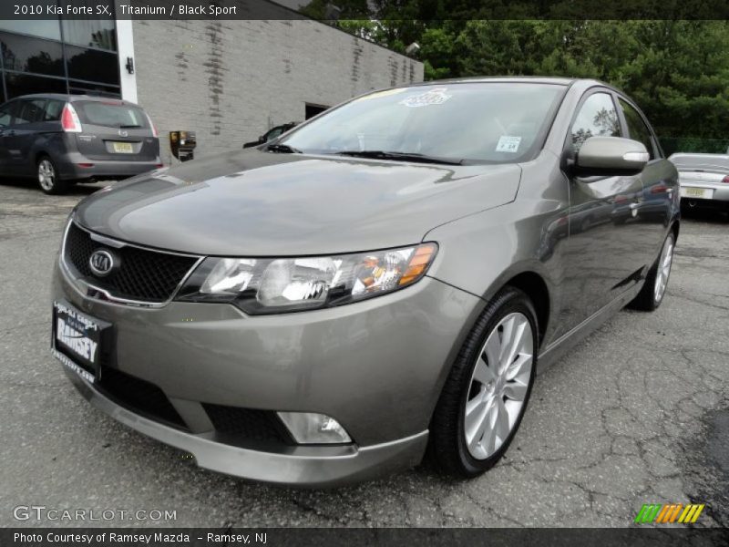 Titanium / Black Sport 2010 Kia Forte SX