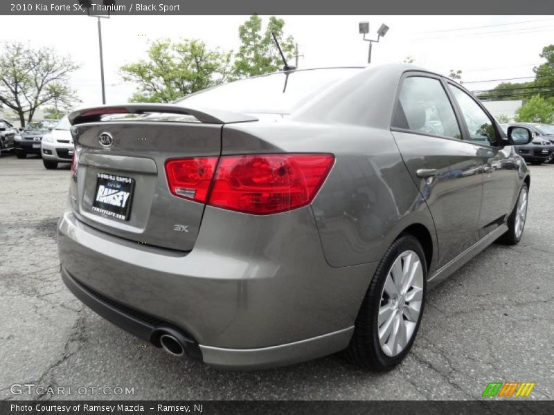Titanium / Black Sport 2010 Kia Forte SX