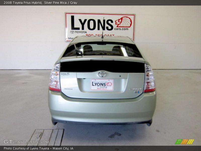 Silver Pine Mica / Gray 2008 Toyota Prius Hybrid